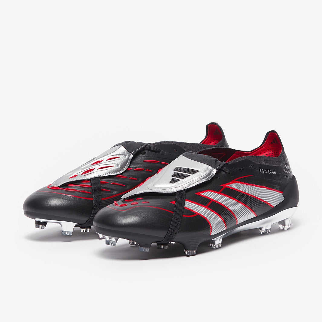 Adidas Predator Elite Obsidian Tongue Leather