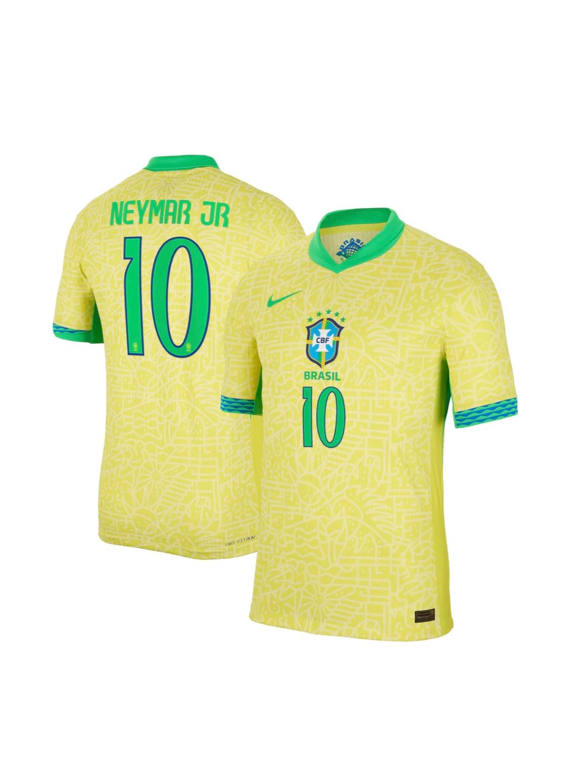 Neymar Jr. Brazil Home Jersey 24/25