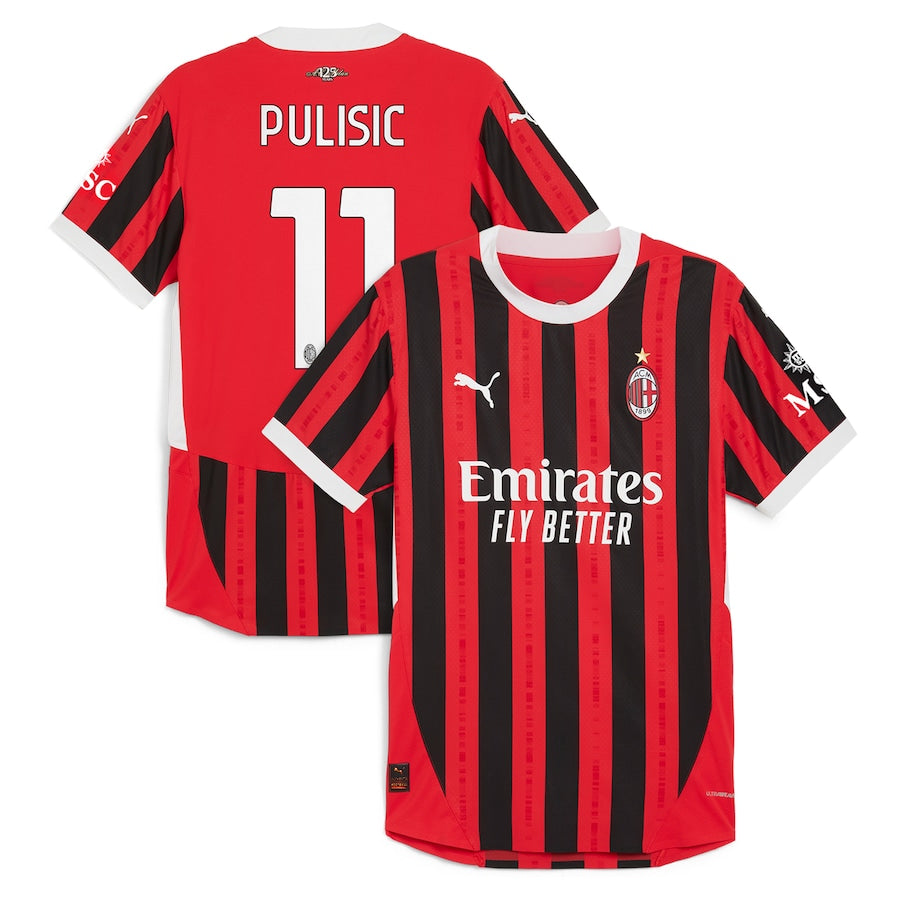 Pulisic AC Milan Home Jersey 24/25