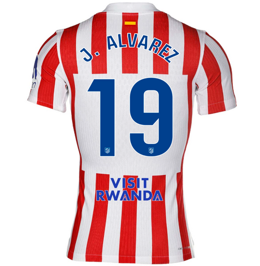Atletico Madrid J. Alvarez Home Jersey 25/26