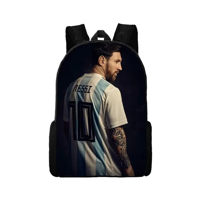 Argentina Messi Backpack School Bag