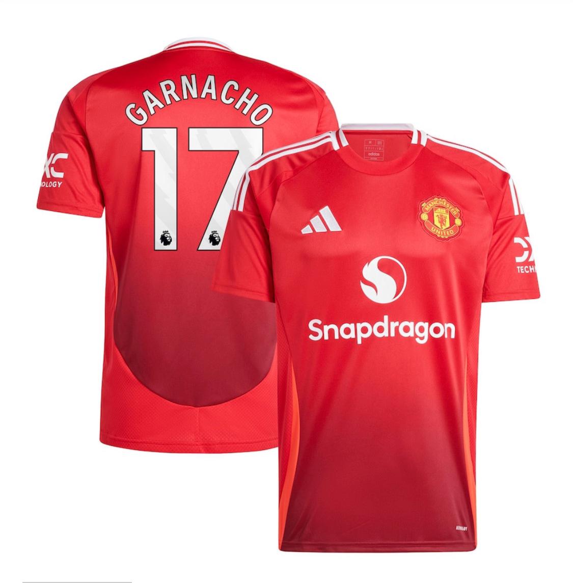 Garnacho Manchester United Home Jersey 24/25