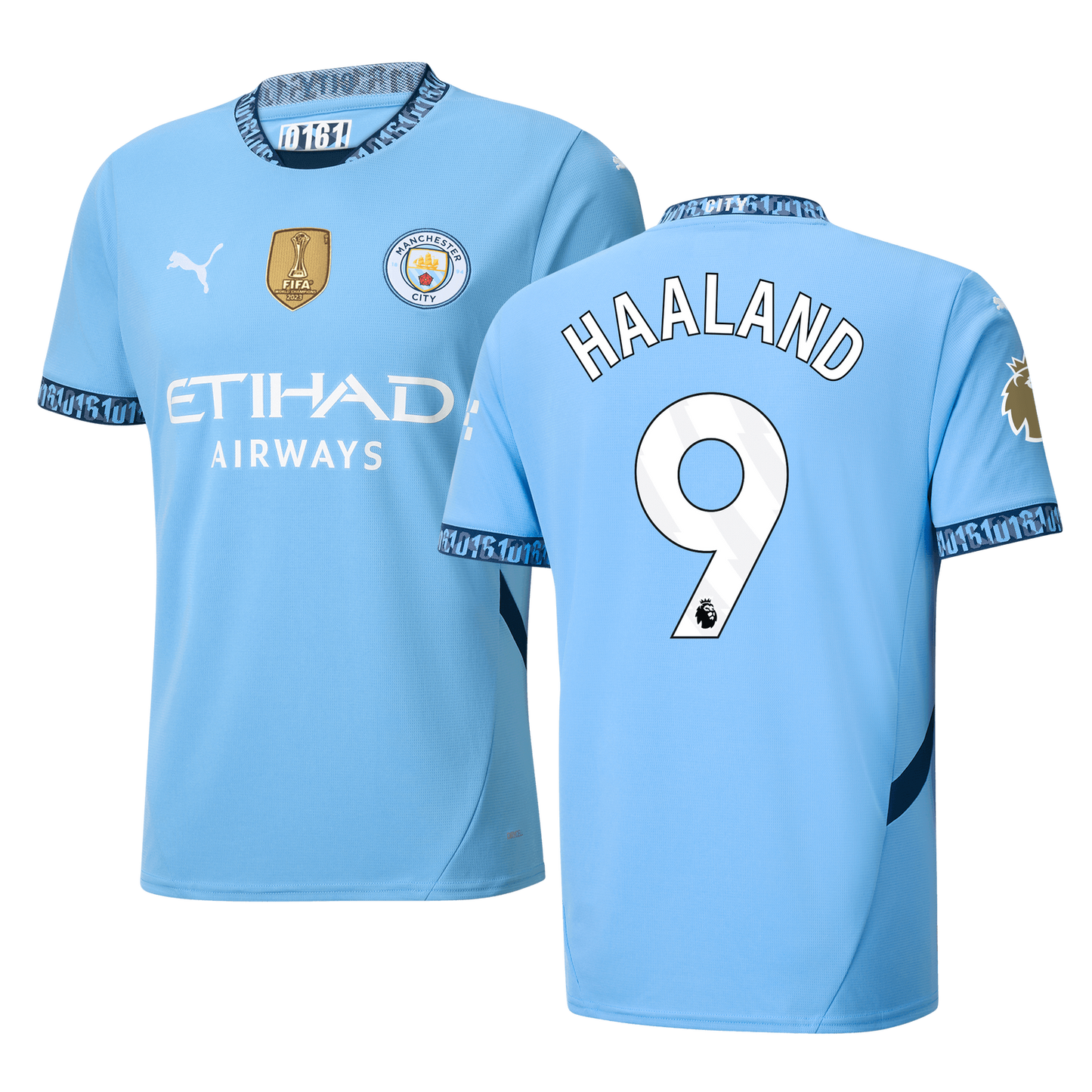 Men's Puma Haaland Manchester City Home Jersey 24/25