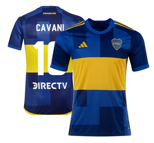 Men's adidas Cavani Boca Juniors Home Jersey 23/24