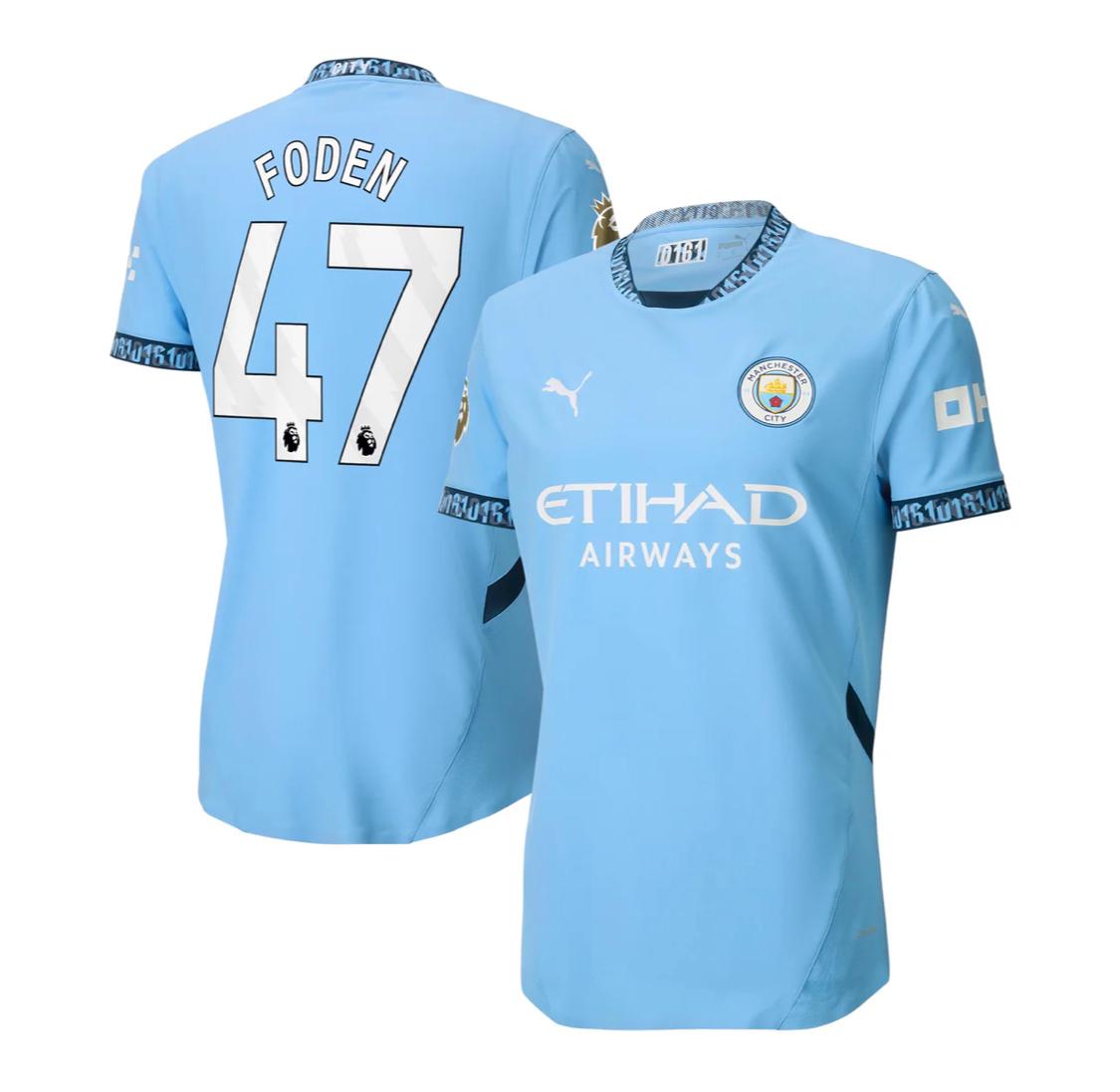 Men's Puma Foden Manchester City Home Jersey 24/25