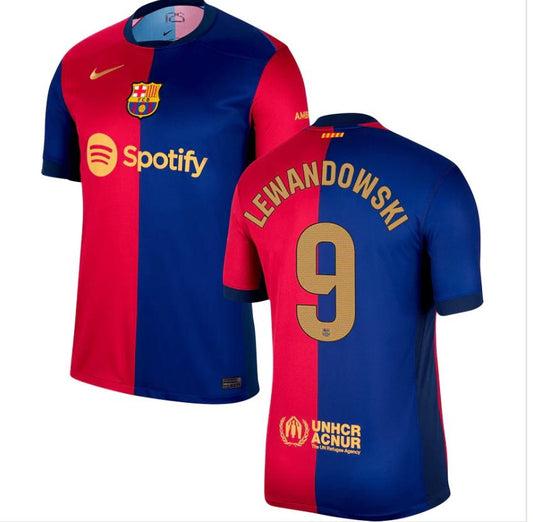 Men's Nike Lewandowski Barcelona Home Jersey 24/25