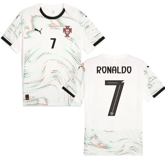 Men's Puma Portugal CR7 White Jersey 2025