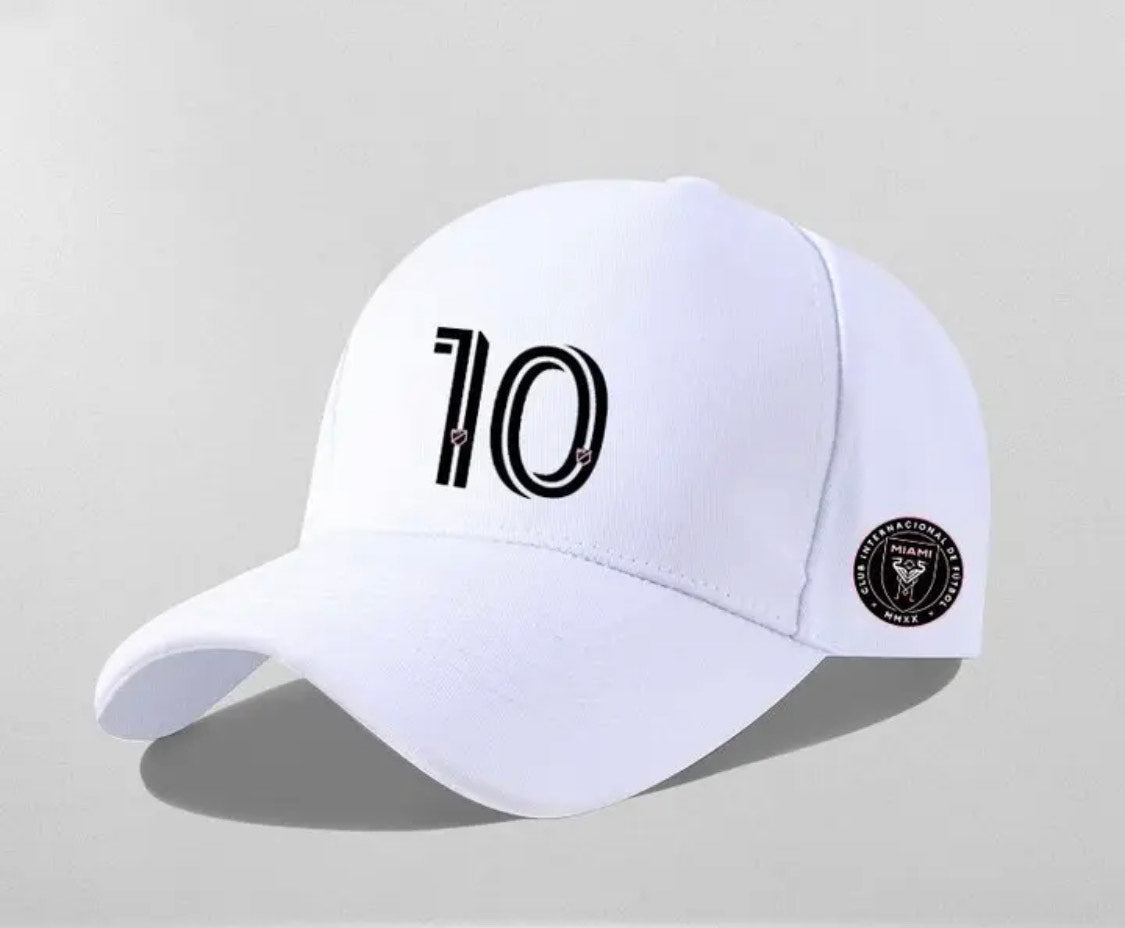 Messi Cap Inter Miami Number 10