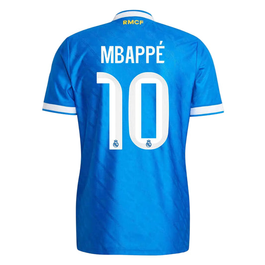 Mbappe Real Madrid Blue Jersey 25/26