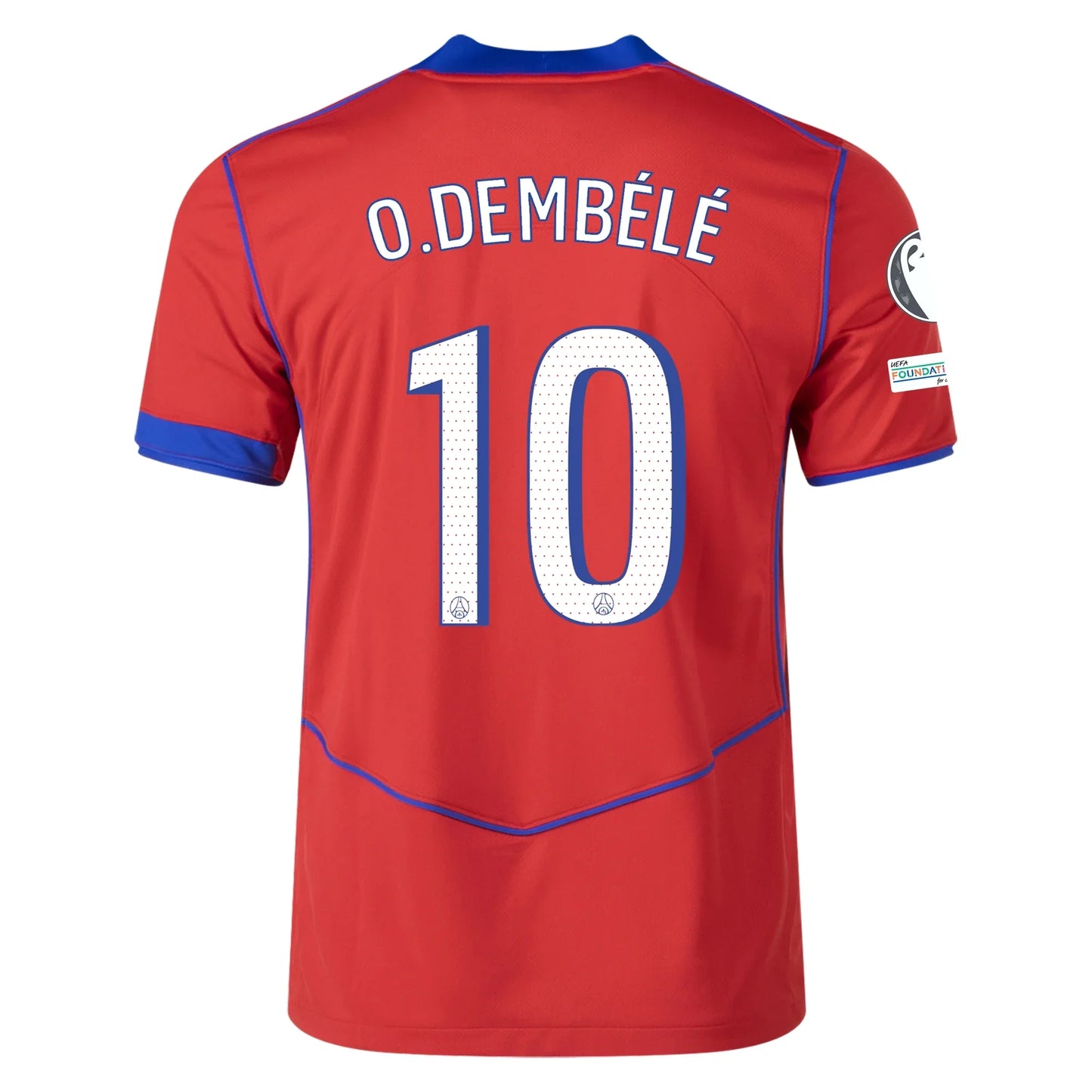 PSG O. Dembele Red Jersey 25/26
